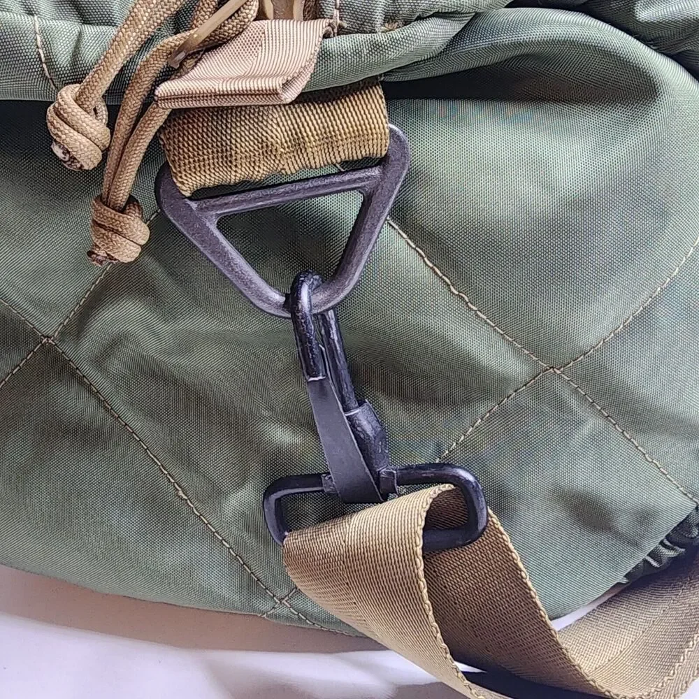 Emmons Manufacturing Co EMC Defense Series Duffle Bag American Made Green Mint‎